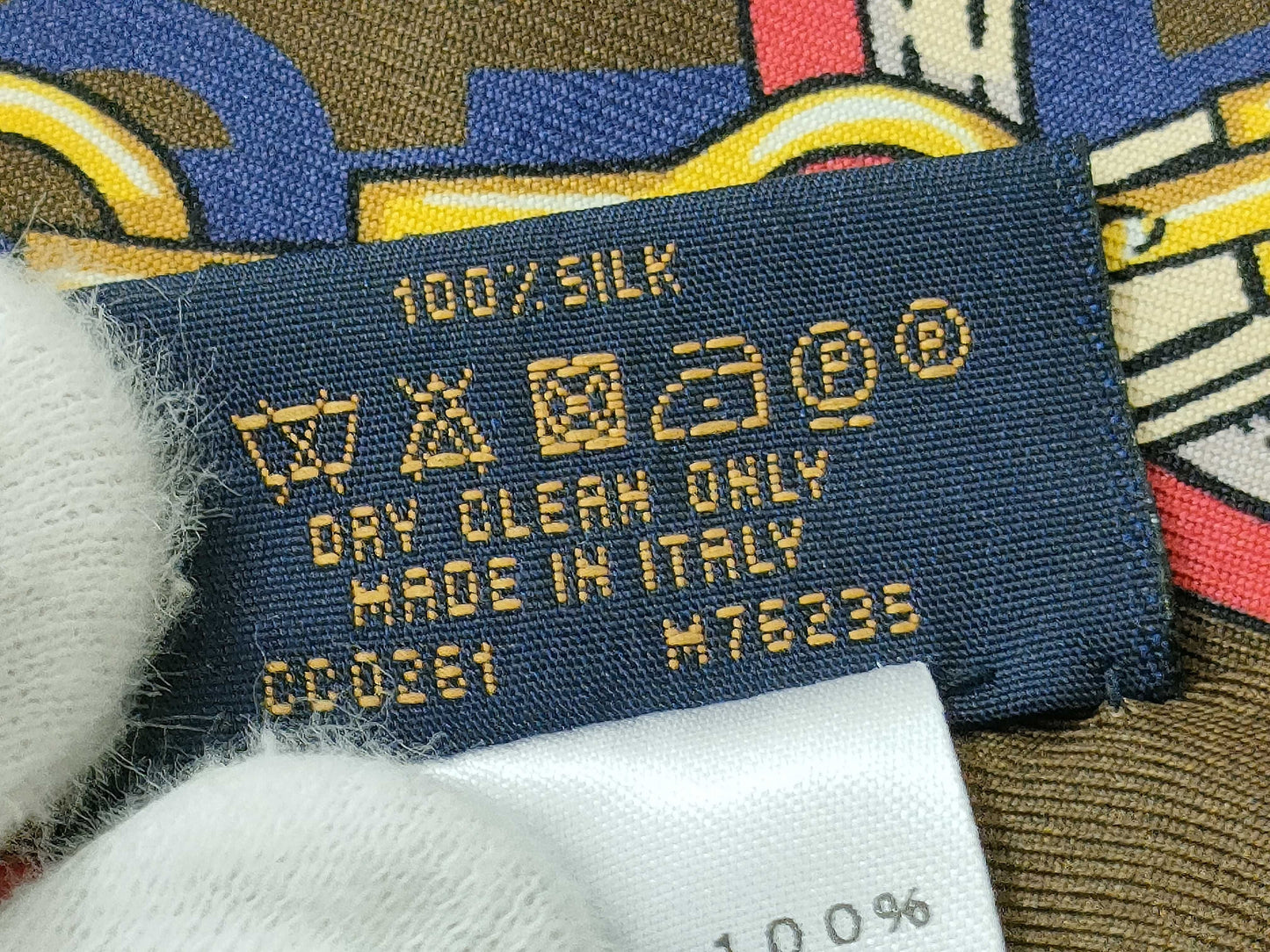 LOUIS VUITTON Bandeau Tribute Two M76235 Scarf