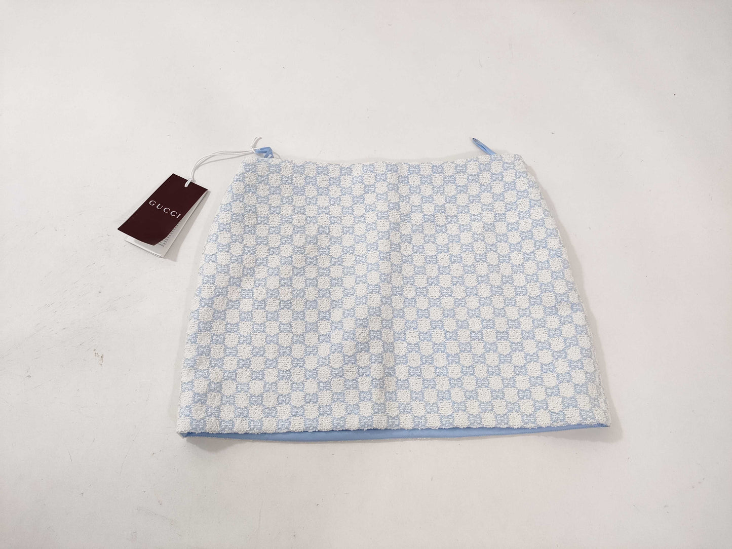 GUCCI GG Cotton Boucle Mini Skirt