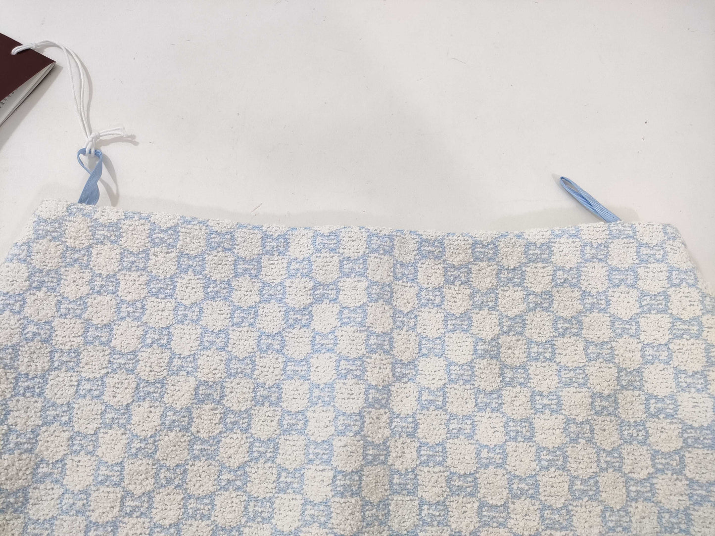 GUCCI GG Cotton Boucle Mini Skirt