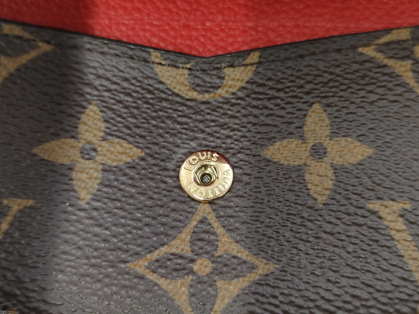 LOUIS VUITTON Monogram M60140 Portefeuille Pallas Compact Wallet