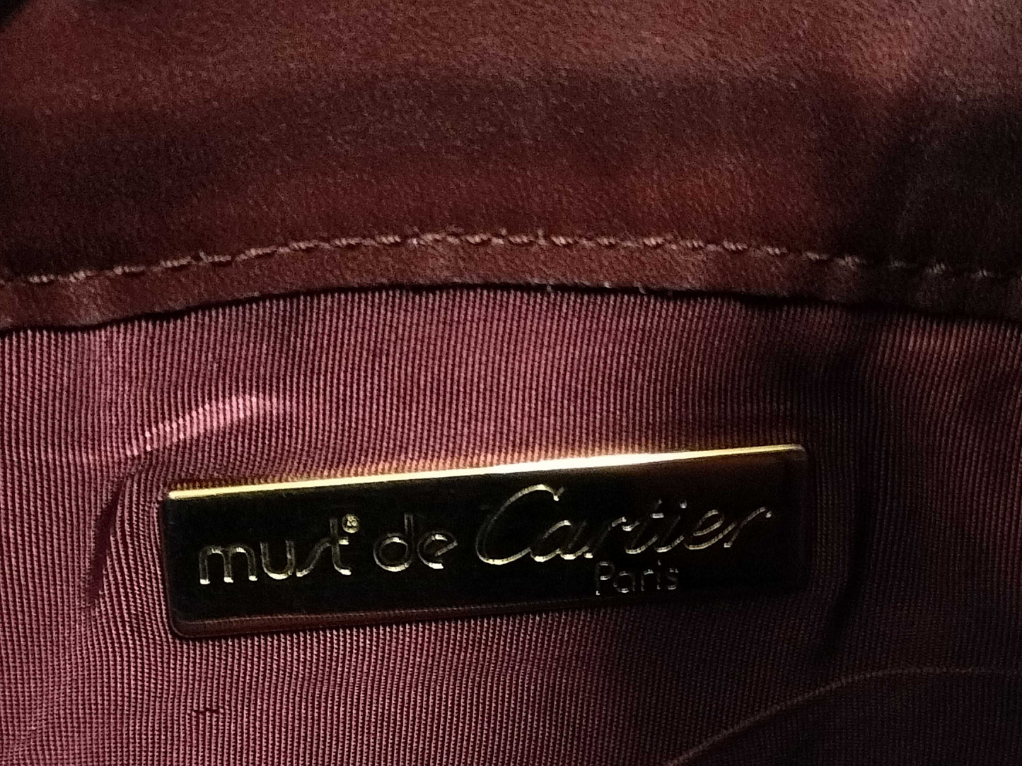 Cartier Drawstring Shoulder Bag