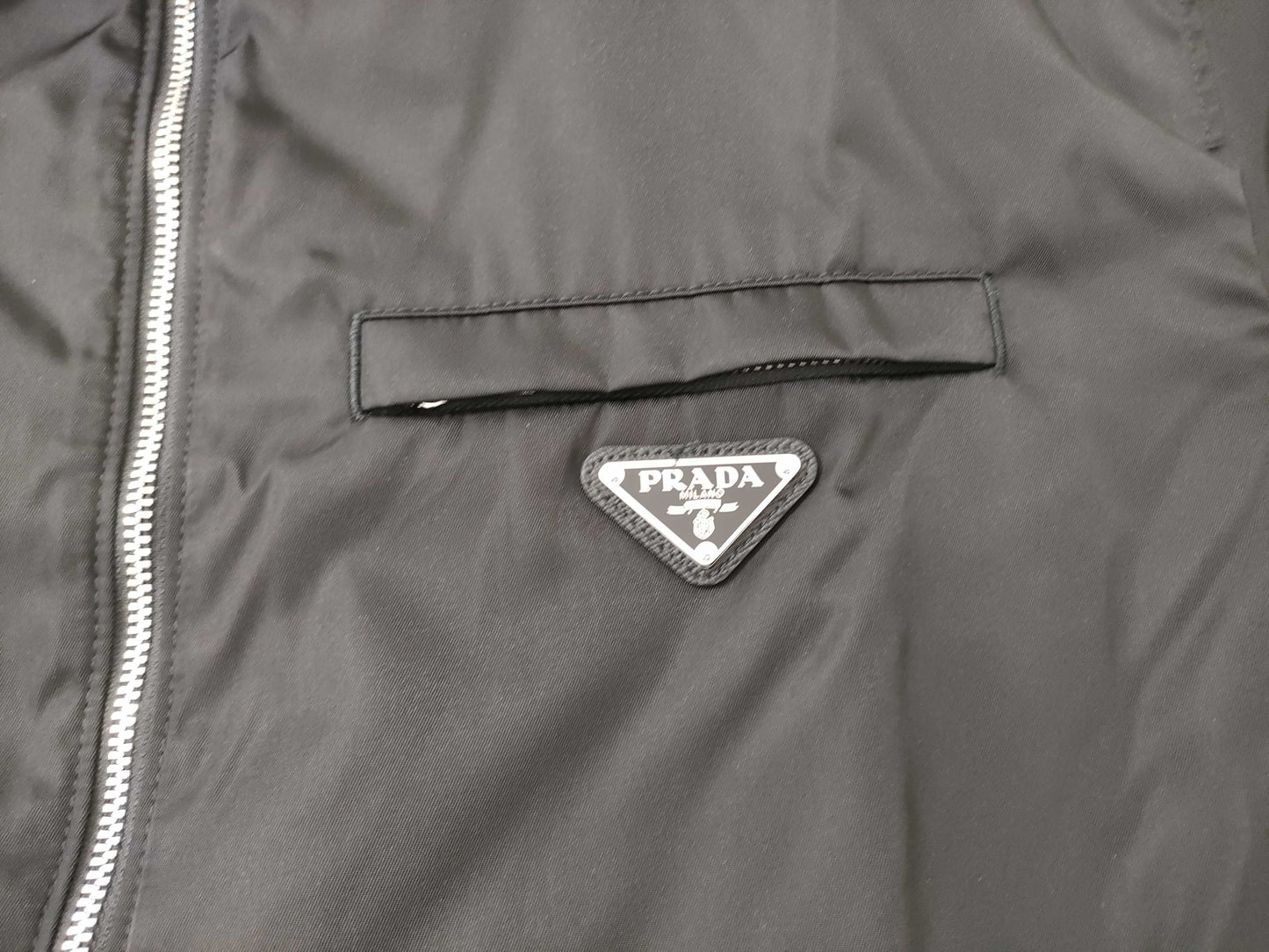 PRADA SGB684 Nylon Jacket Size 52 RFID Current Jacket