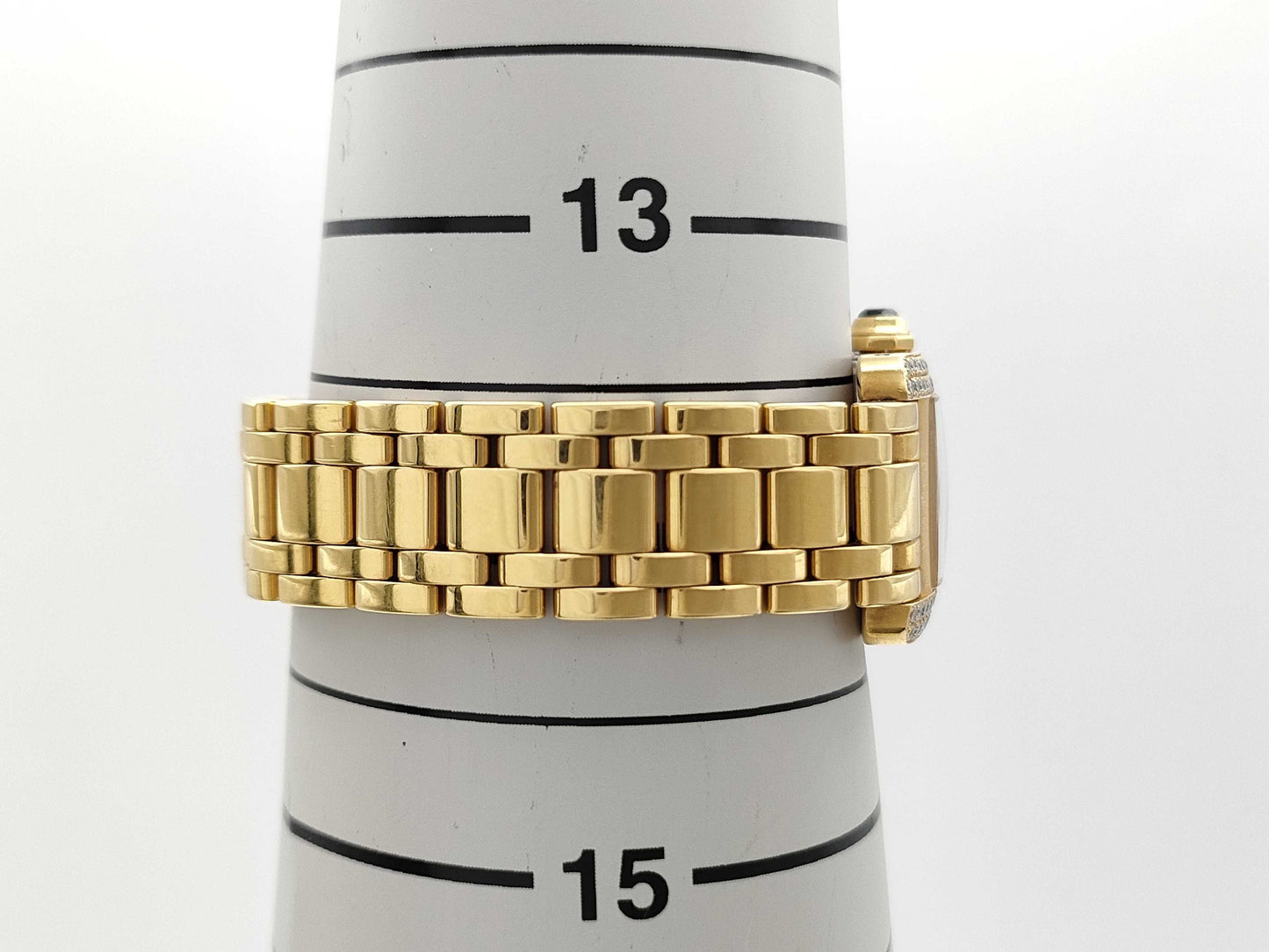 Cartier Tank Americaine W26015K2 1710 CC317235 Quartz 18K Gold Women's Watch