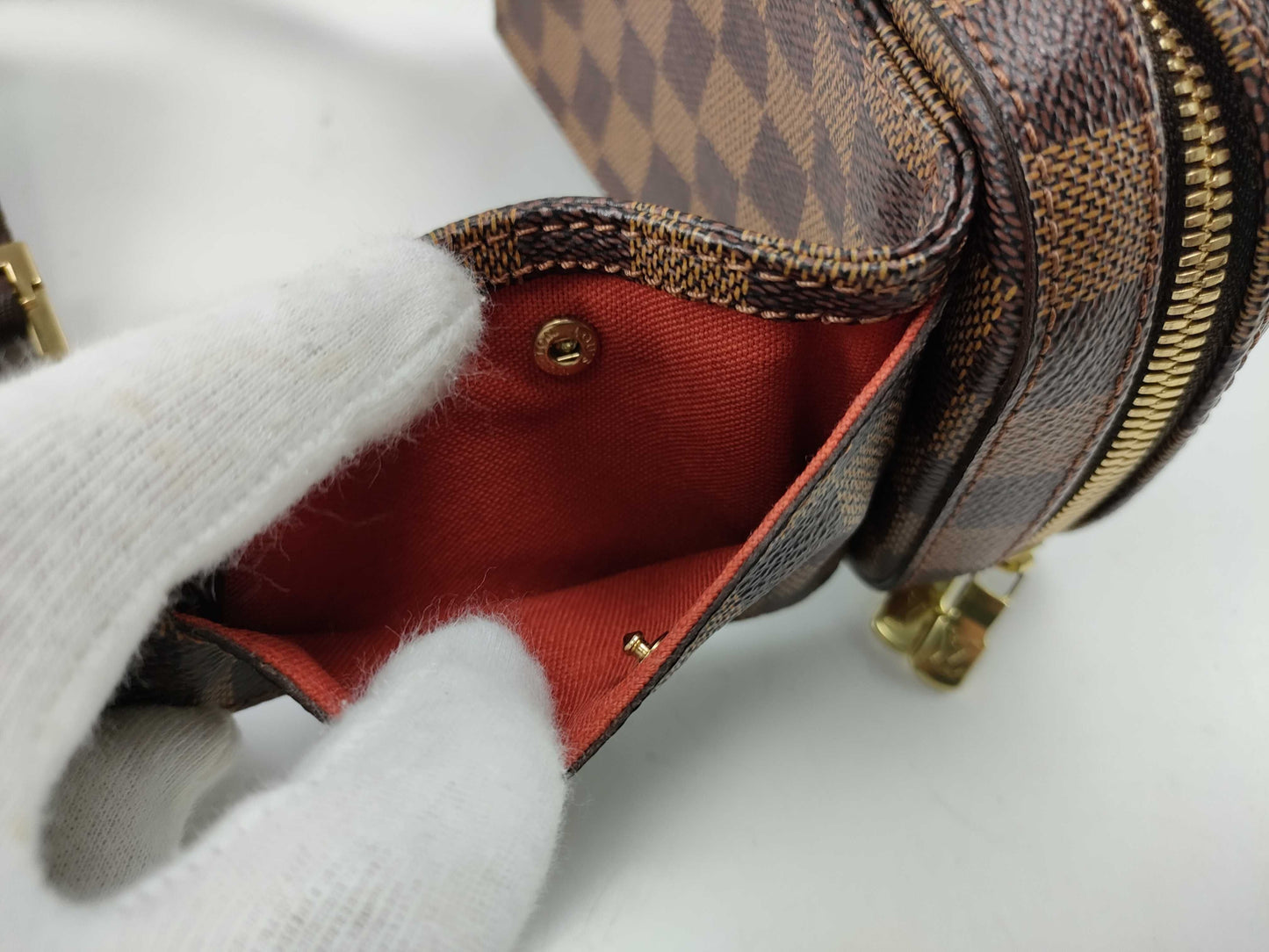 LOUIS VUITTON Damier N51994 Geronimos Old Model Waist Bag