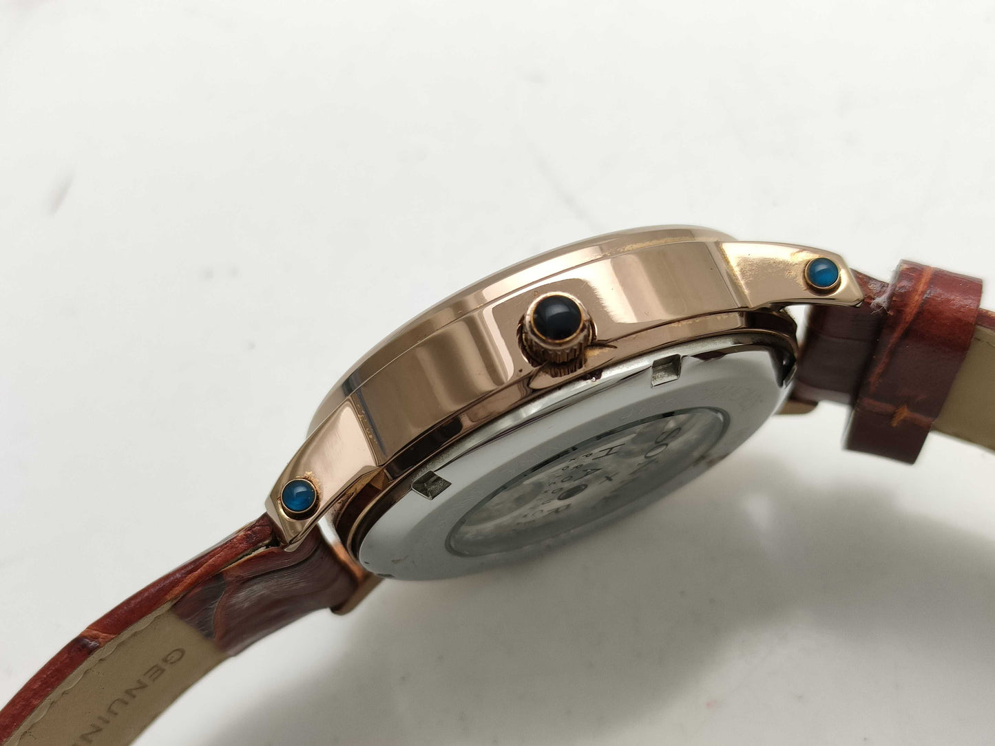 SONNE × HAORI Back Skelton H002 Men's Watch