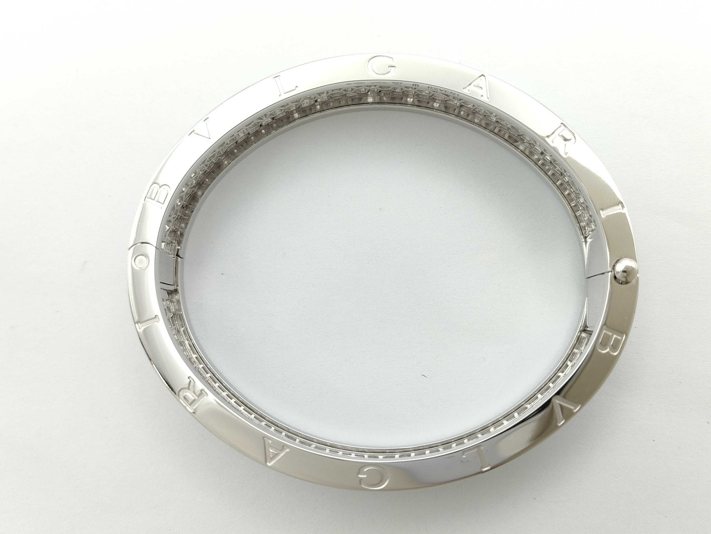 BVLGARI B.zero1 M Full Diamond WG Au750 56.0g Bracelet/Bangle