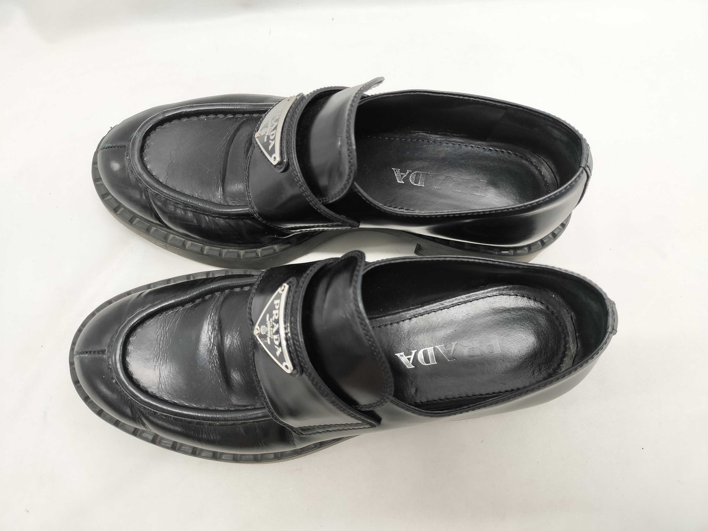 PRADA Loafers Screws Missing