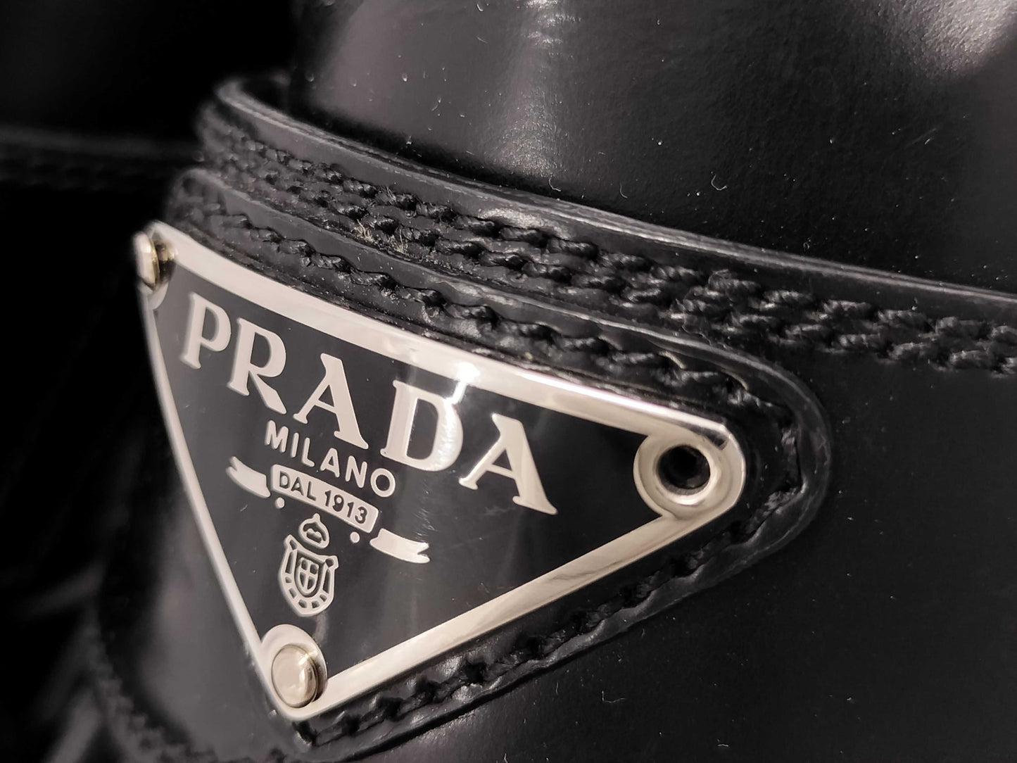 PRADA Loafers Screws Missing