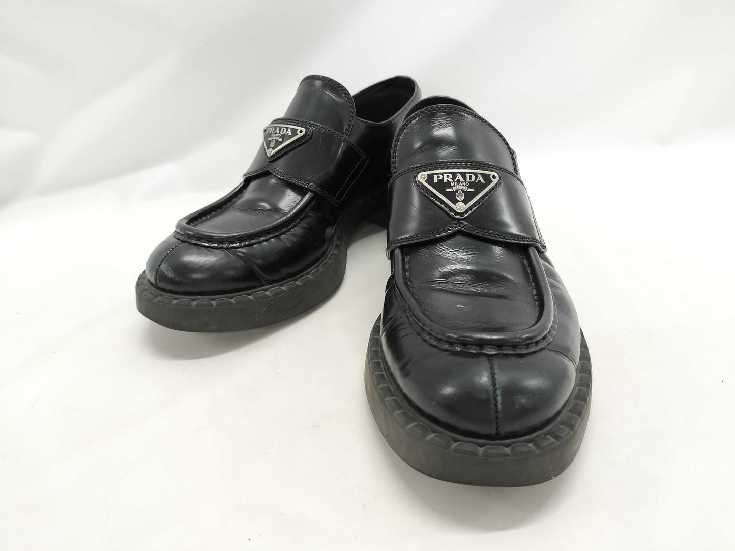 PRADA Loafers Screws Missing