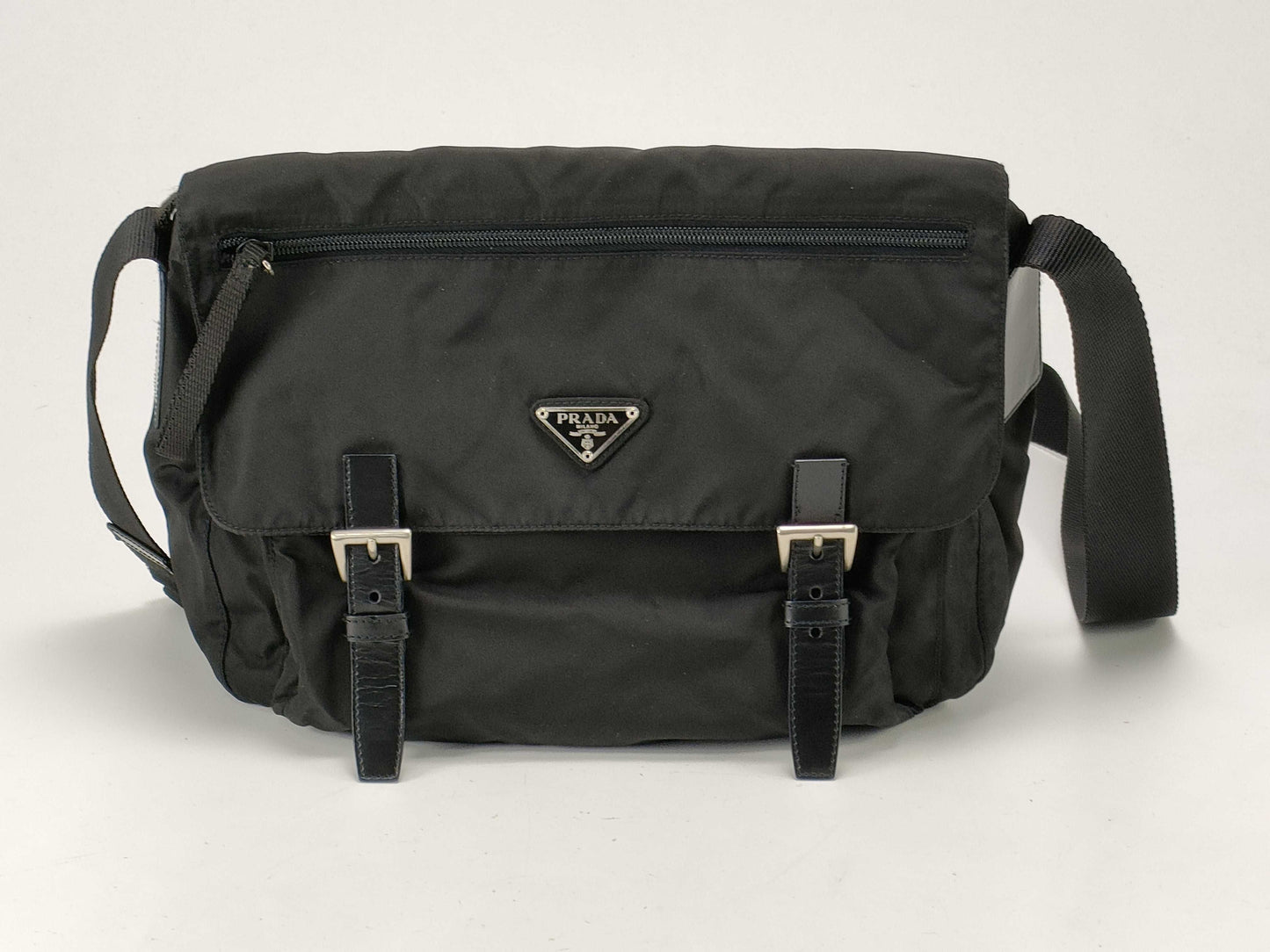 PRADA nylon shoulder bag