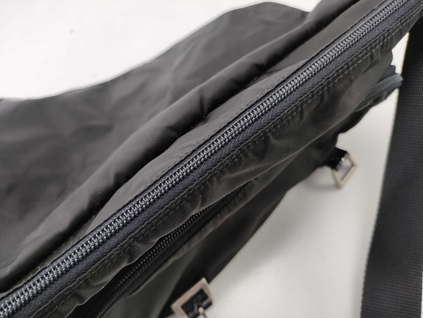 PRADA nylon shoulder bag