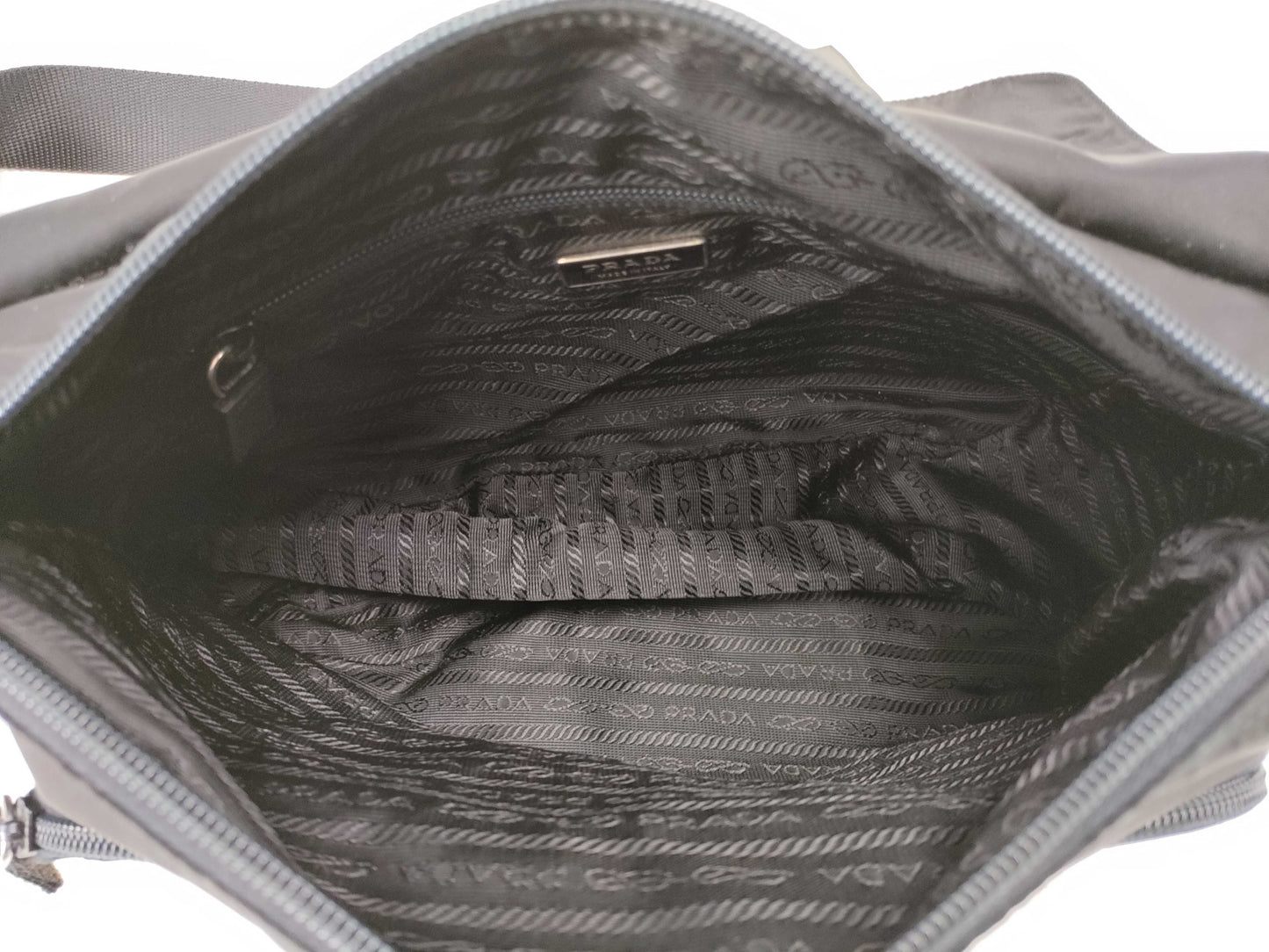 PRADA nylon shoulder bag