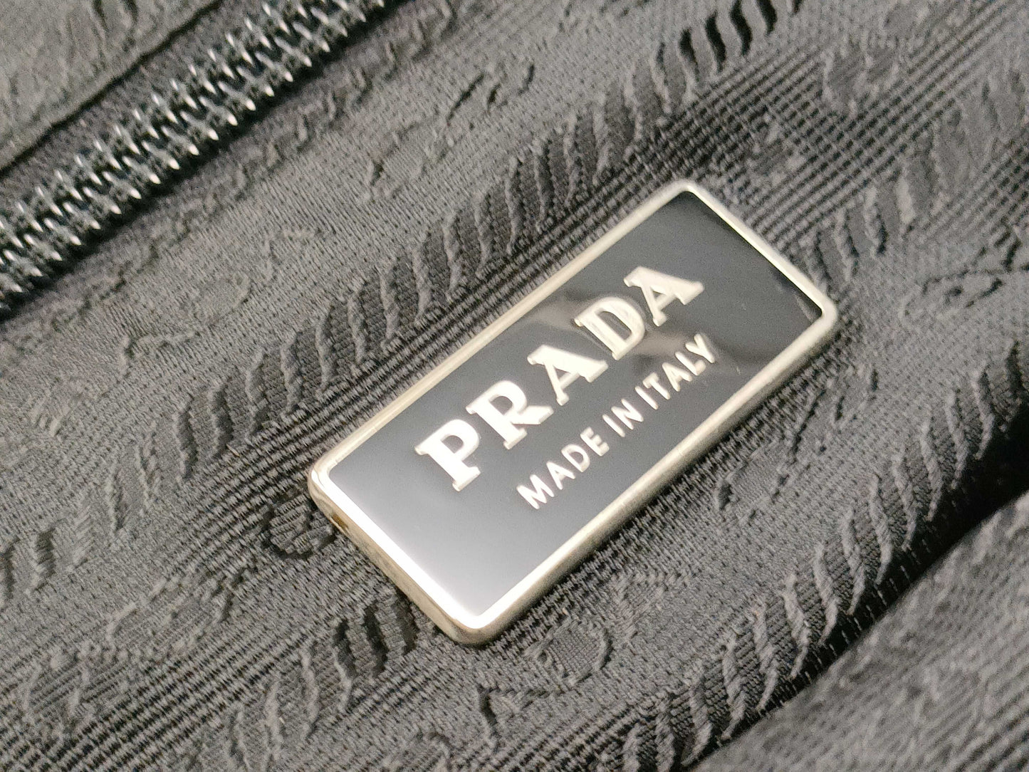 PRADA nylon shoulder bag