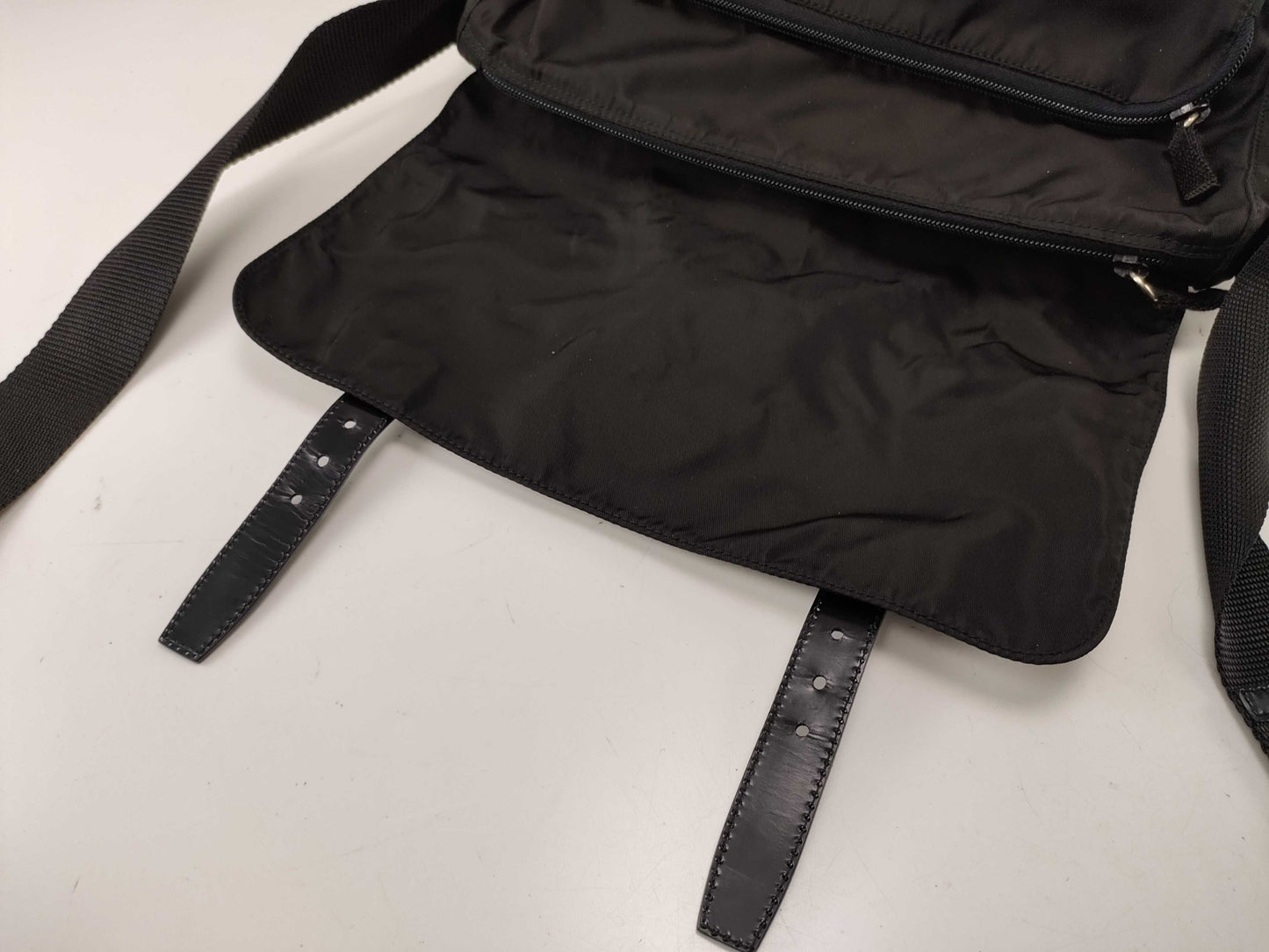 PRADA nylon shoulder bag