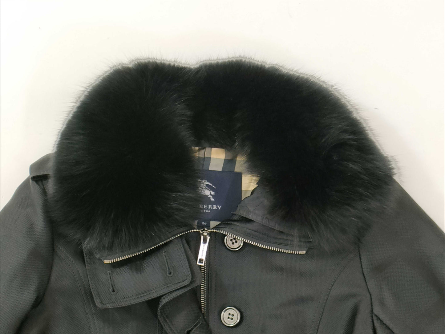 BURBERRY Checked Coat