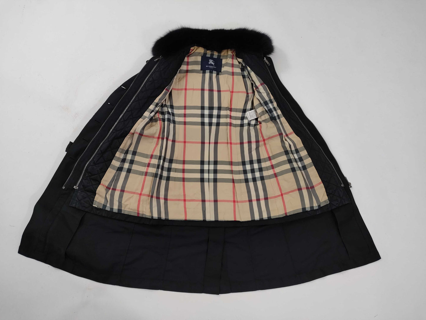 BURBERRY Checked Coat