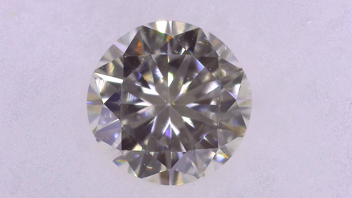 0.327ct K SI-1 GOOD/GD/FR NONE NATURAL 4.44-4.53X2.66mm Diamond Loose