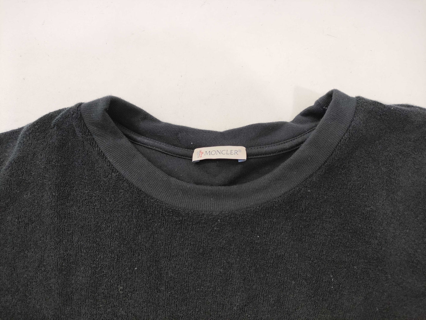 MONCLER terry fabric logo T-shirt