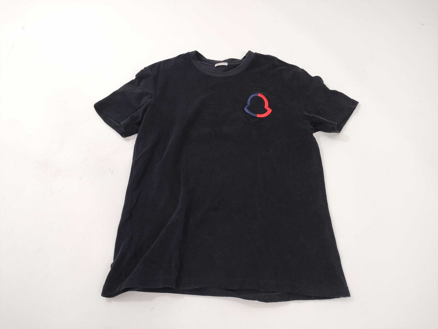 MONCLER terry fabric logo T-shirt