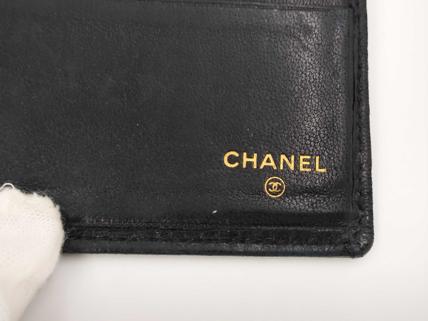 CHANEL Lamb/Mato/Bifold Wallet