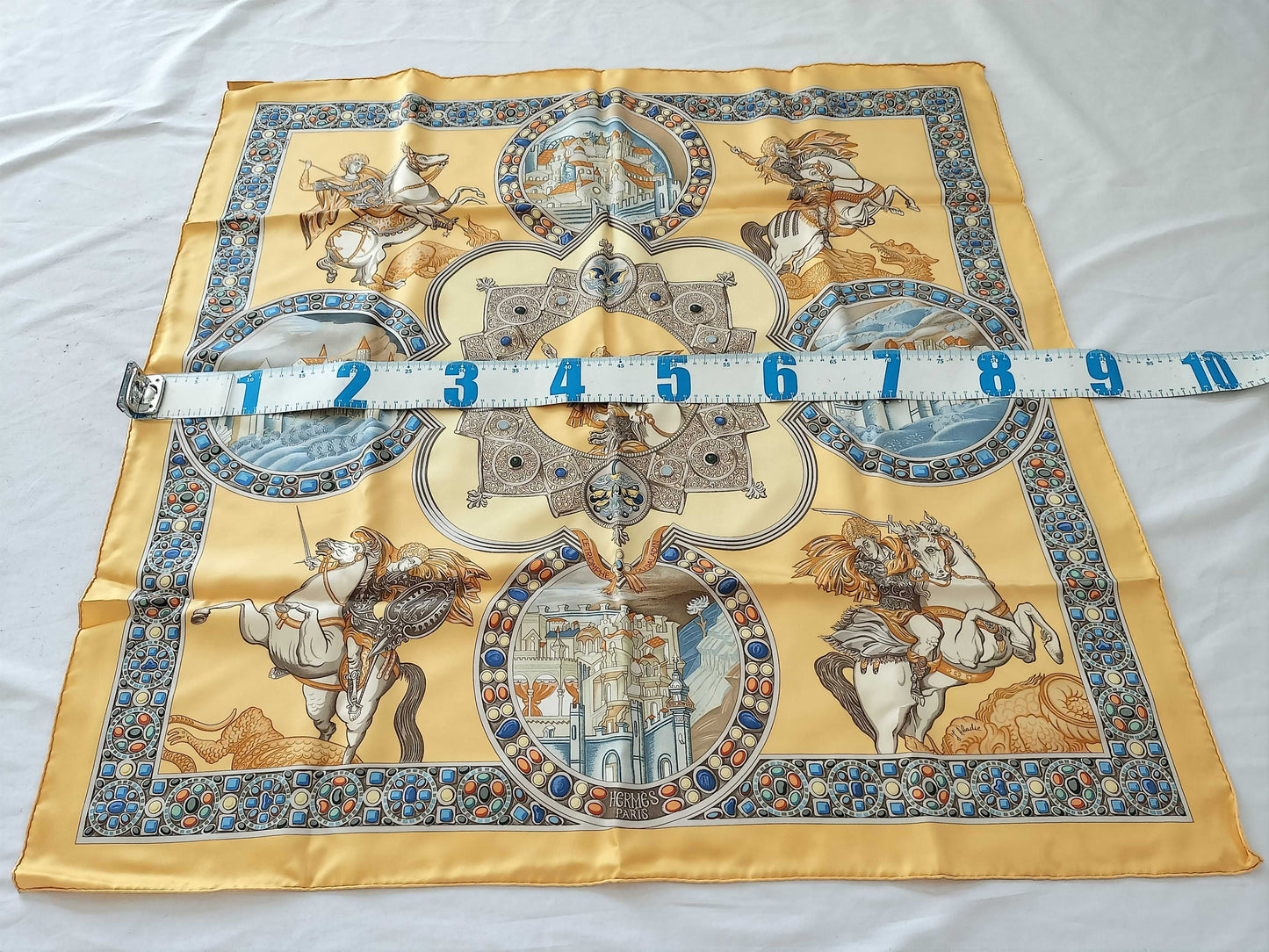 HERMES Carre DU PALADIN Scarf