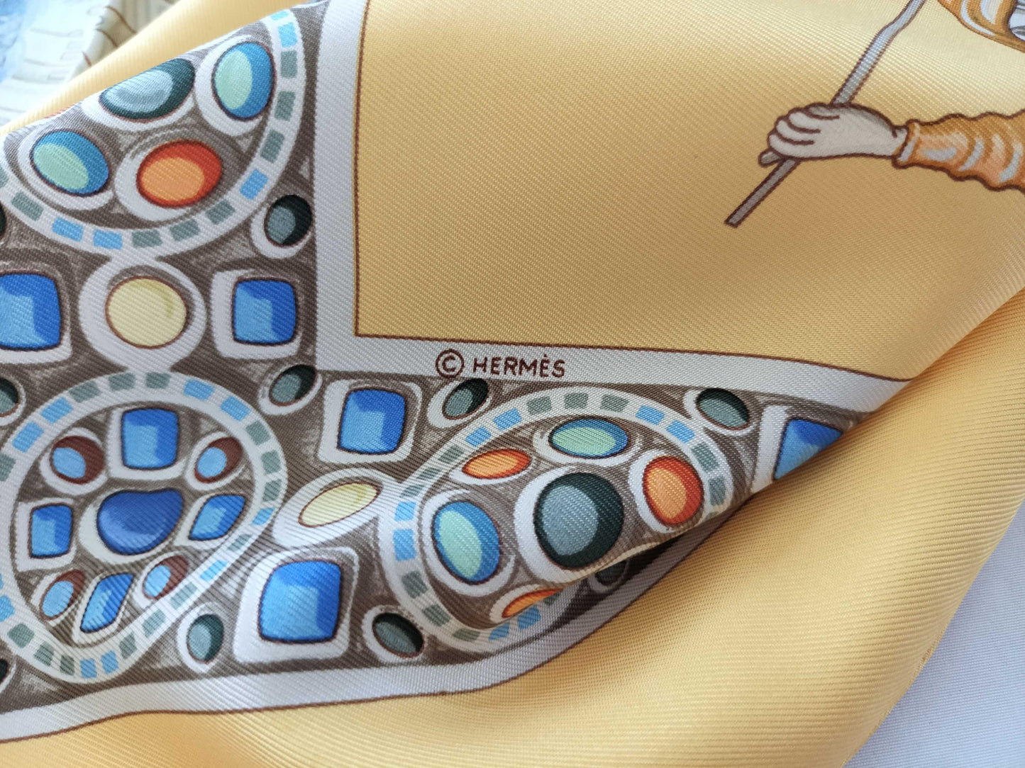 HERMES Carre DU PALADIN Scarf
