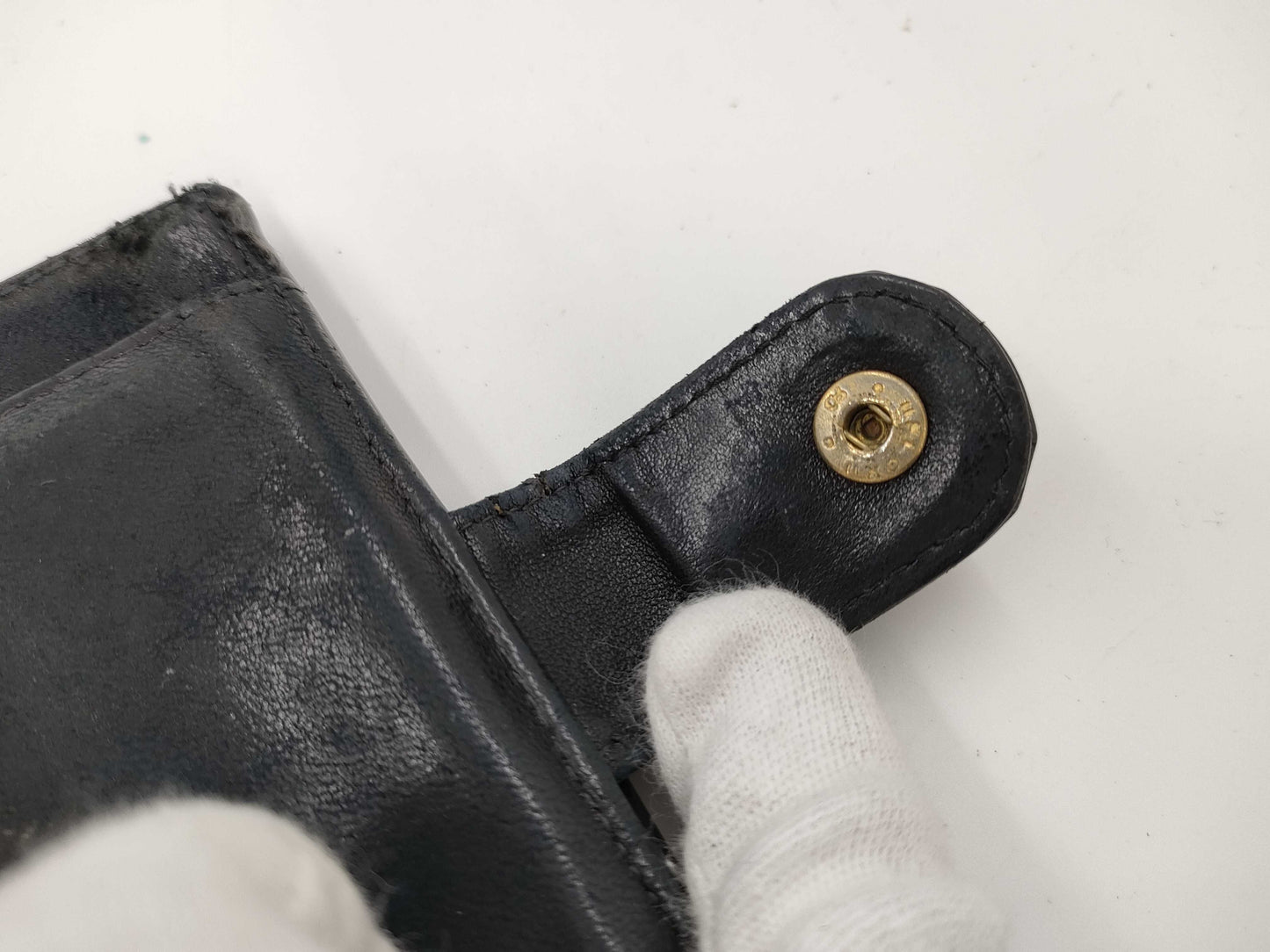 CHANEL Coco Lambskin Tri-fold Wallet