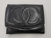 CHANEL Coco Lambskin Tri-fold Wallet
