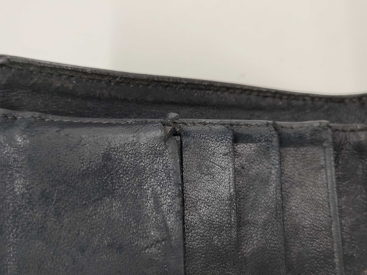 CHANEL Coco Lambskin Tri-fold Wallet