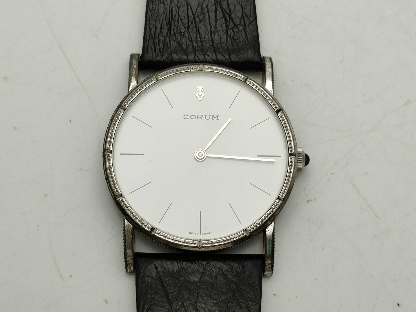CORUM Solid Silver/57255-01/Hand-Wound/Discolored Boys' Watch