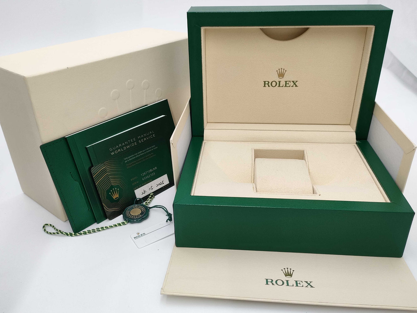 ROLEX 126710BLNR 63X62103 Men's Watch