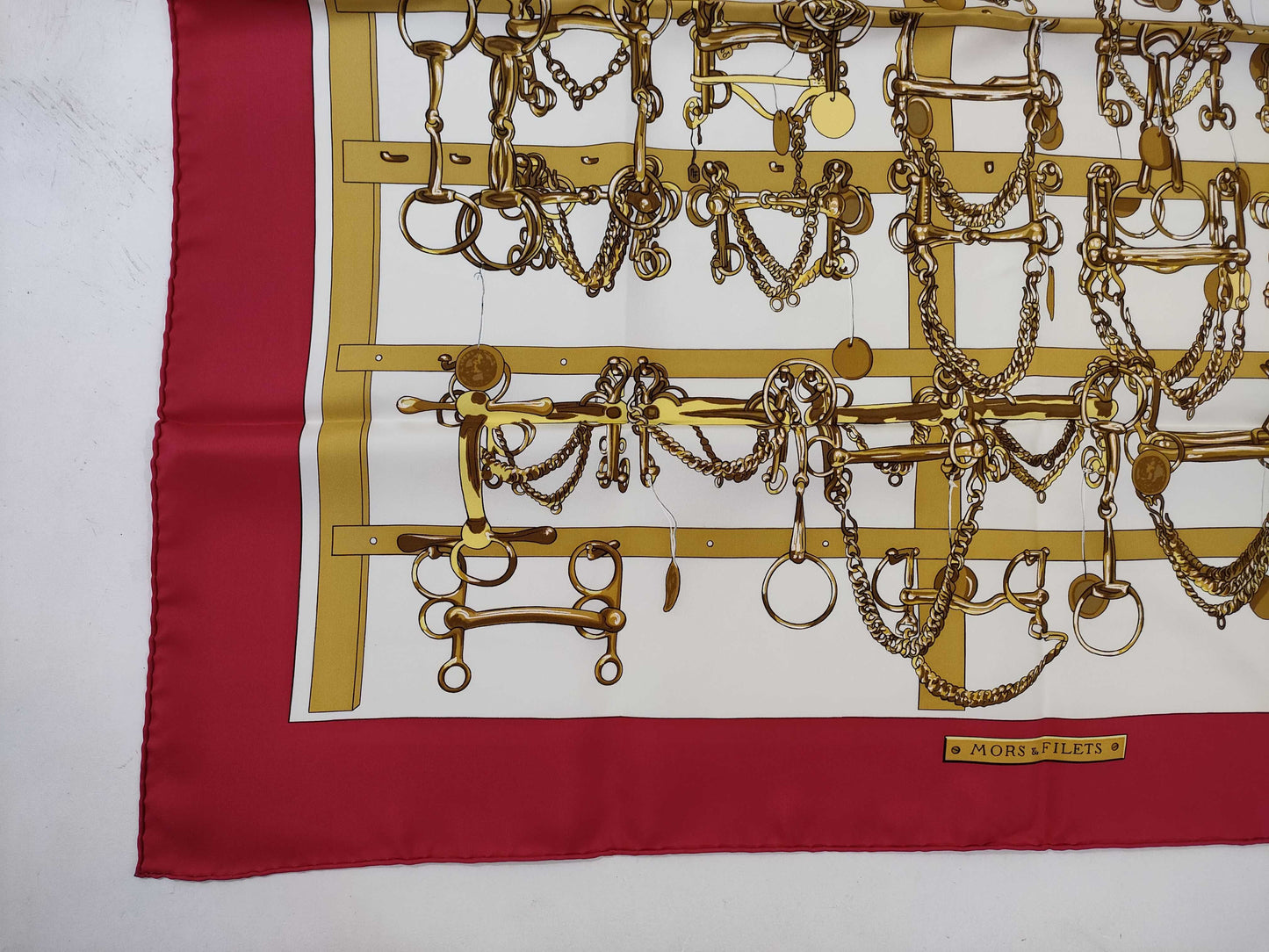 HERMES Carré Saddlery and Big Scarf