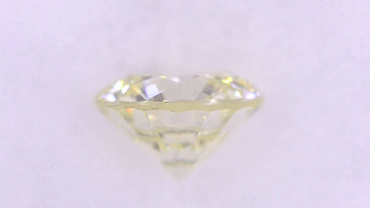 0.362ct UNDER S)LIGHT YELLOW VS-2 GOOD/GD/GD FAINT NATURAL 4.46-4.53X2.85mm Diamond Loose