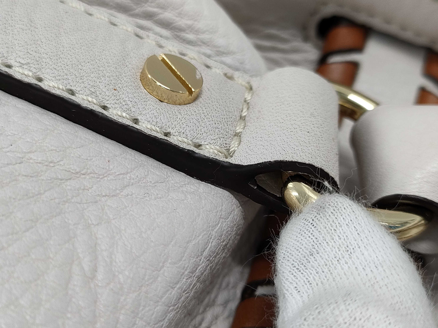 Michael Kors Leather 2-Way Bag Handbag
