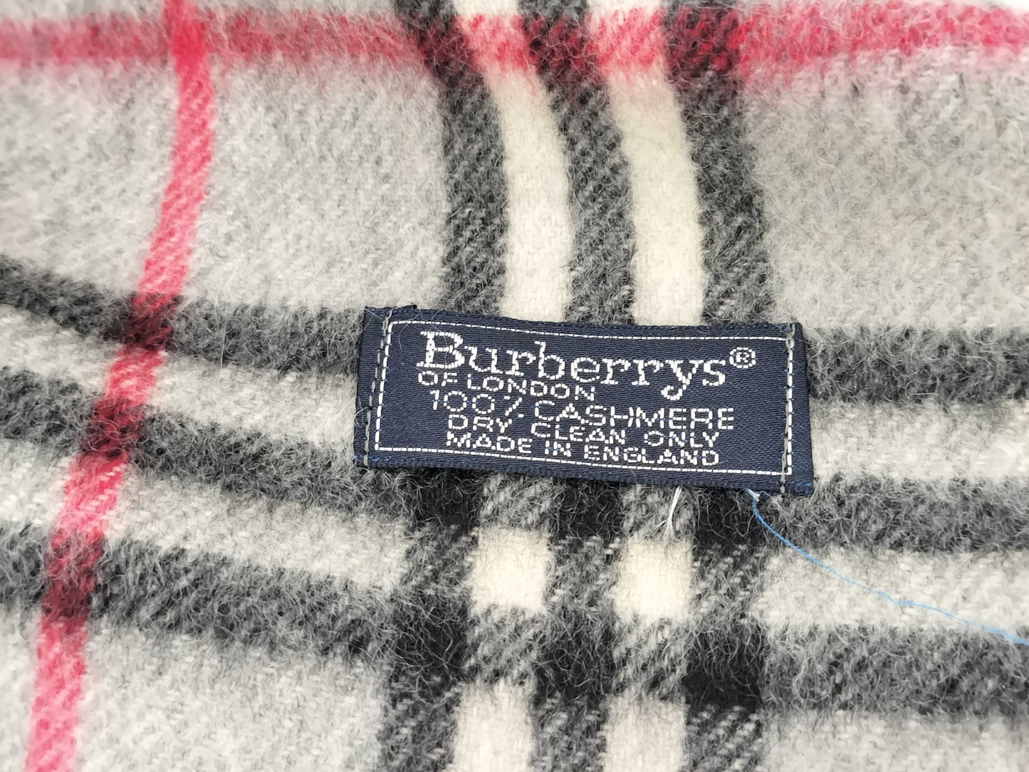 BURBERRY Nova Check Cashmere Scarf
