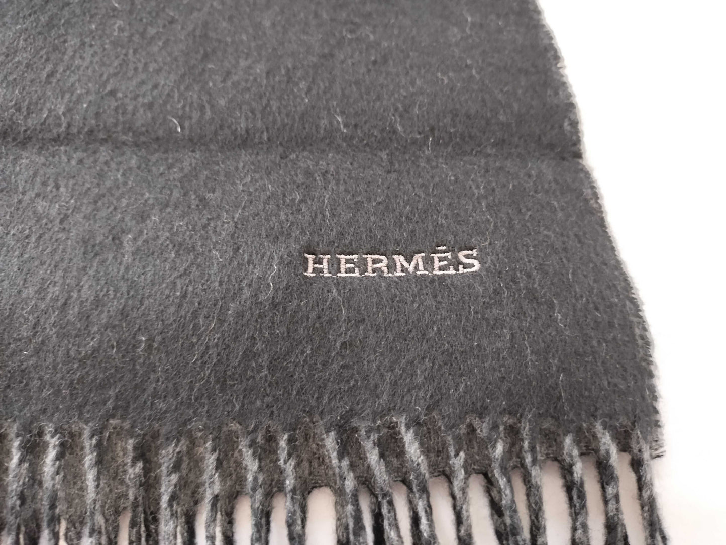 HERMES Cashmere Scarf