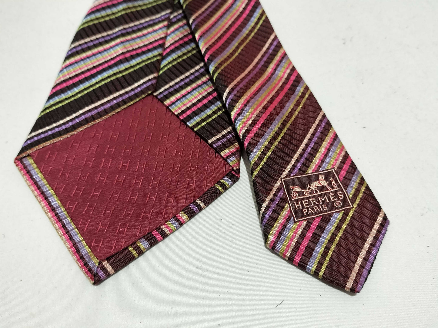 HERMES Silk Tie Tie