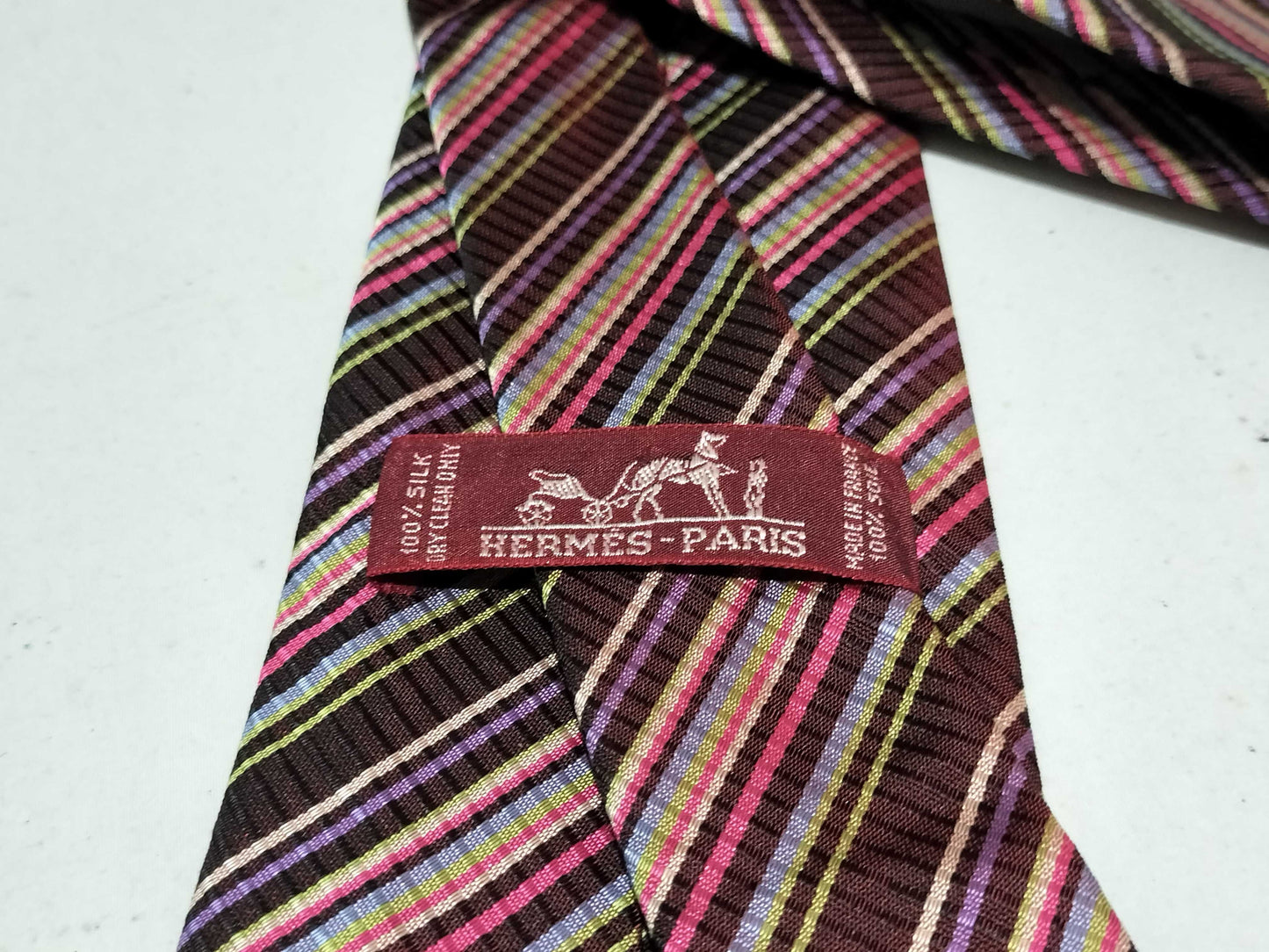 HERMES Silk Tie Tie