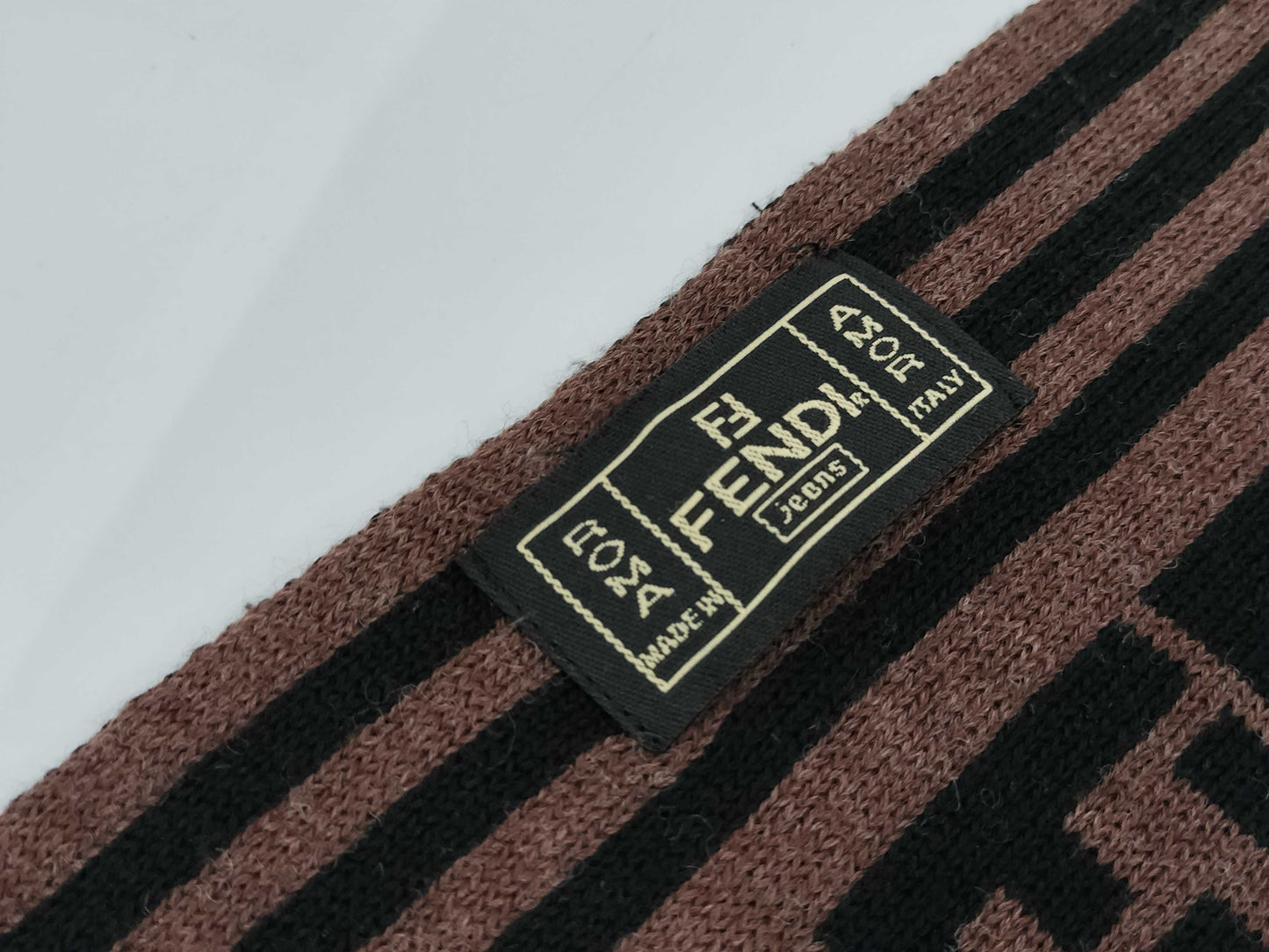 FENDI Zucca/Scarf All-over Print Scarf