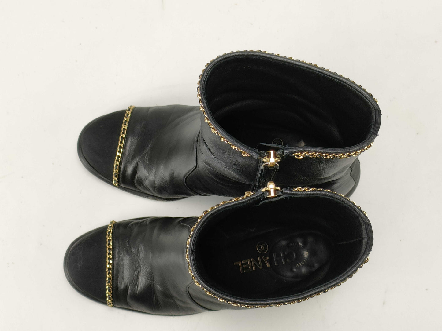 CHANEL Chain Side Coco Other Shoes