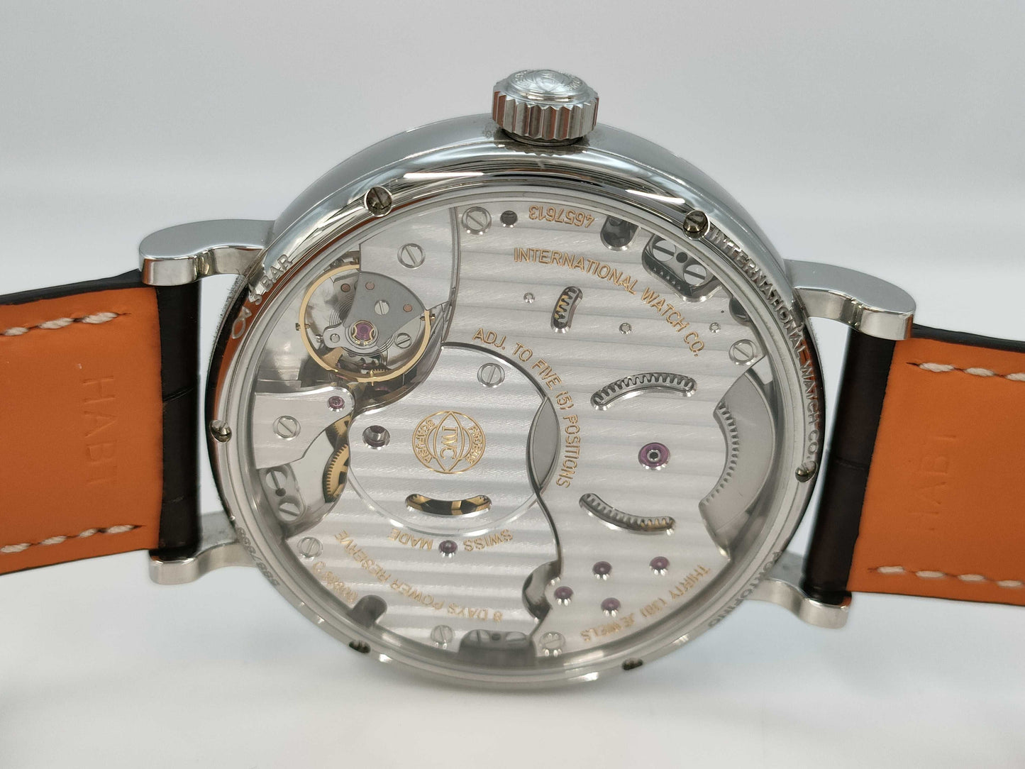 IWC Portofino Hand-Wound Moonface IW516401 5887888 Manual Winding Men's Watch