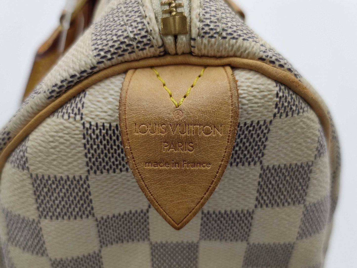 LOUIS VUITTON Damier Azur N41534 Speedy 25 Handbag