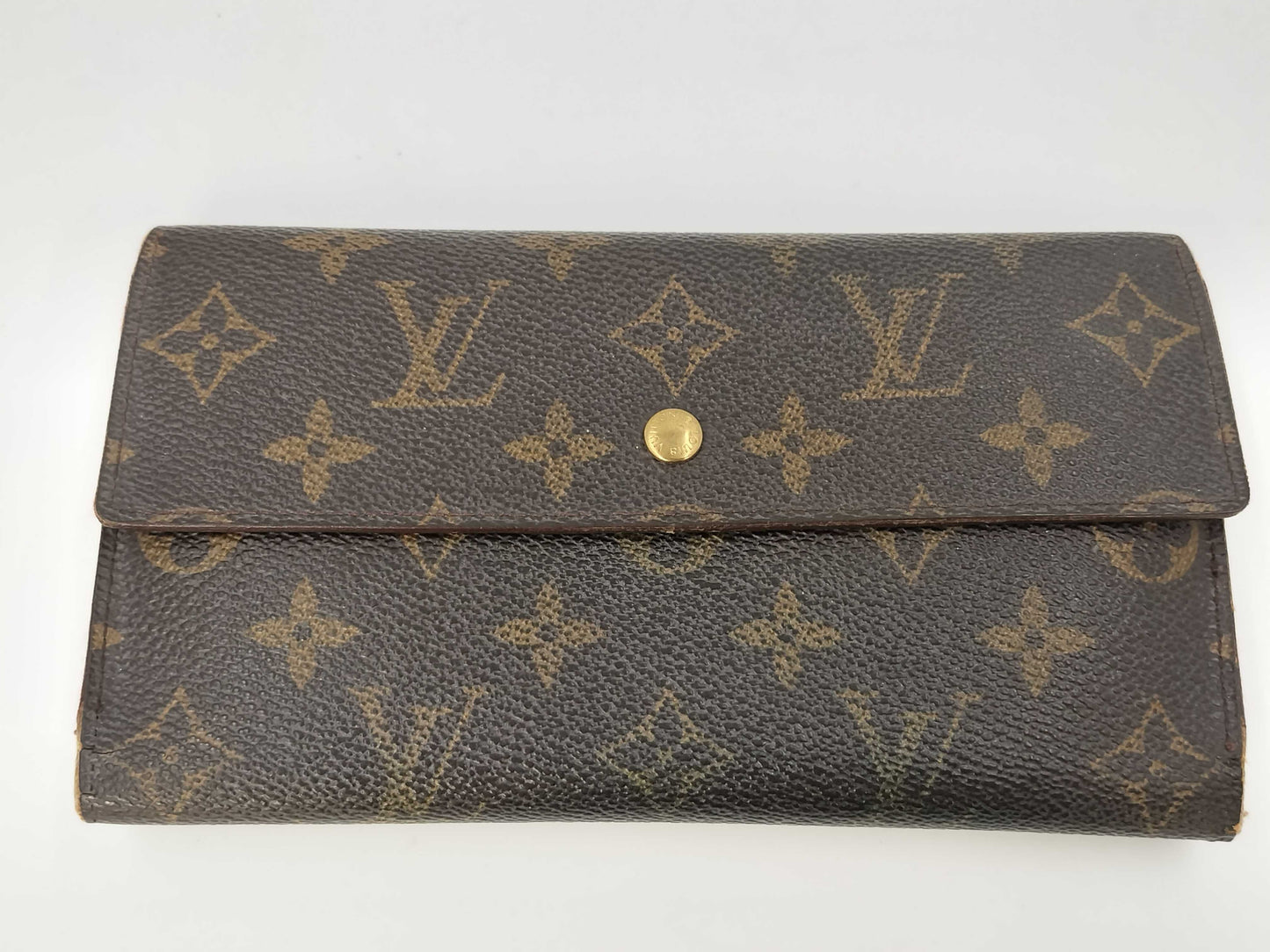 LOUIS VUITTON Monogram Portefeuille Sarah Wallet