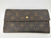 LOUIS VUITTON Monogram Portefeuille Sarah Wallet
