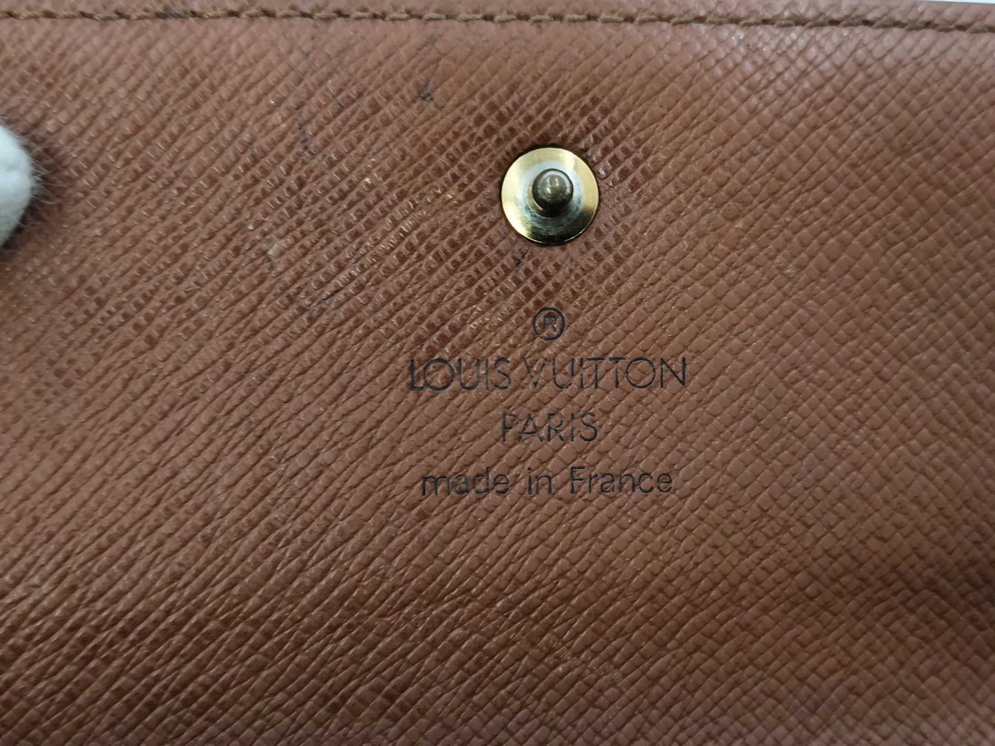 LOUIS VUITTON Monogram Portefeuille Sarah Wallet