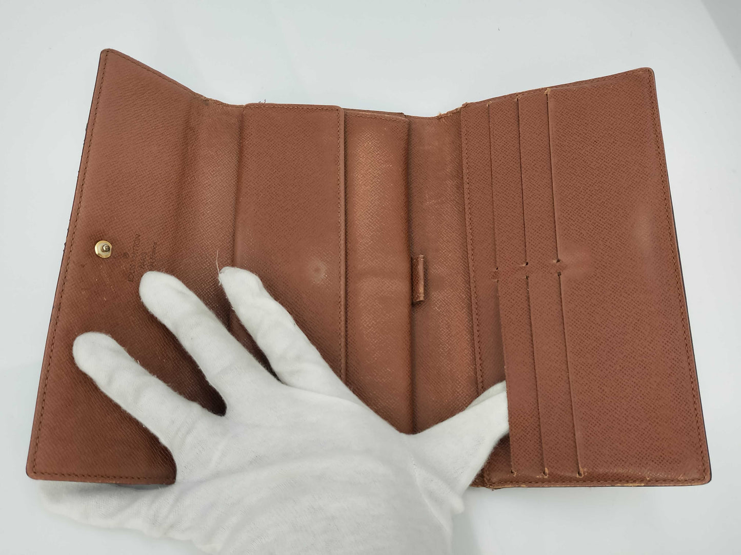 LOUIS VUITTON Monogram Portefeuille Sarah Wallet