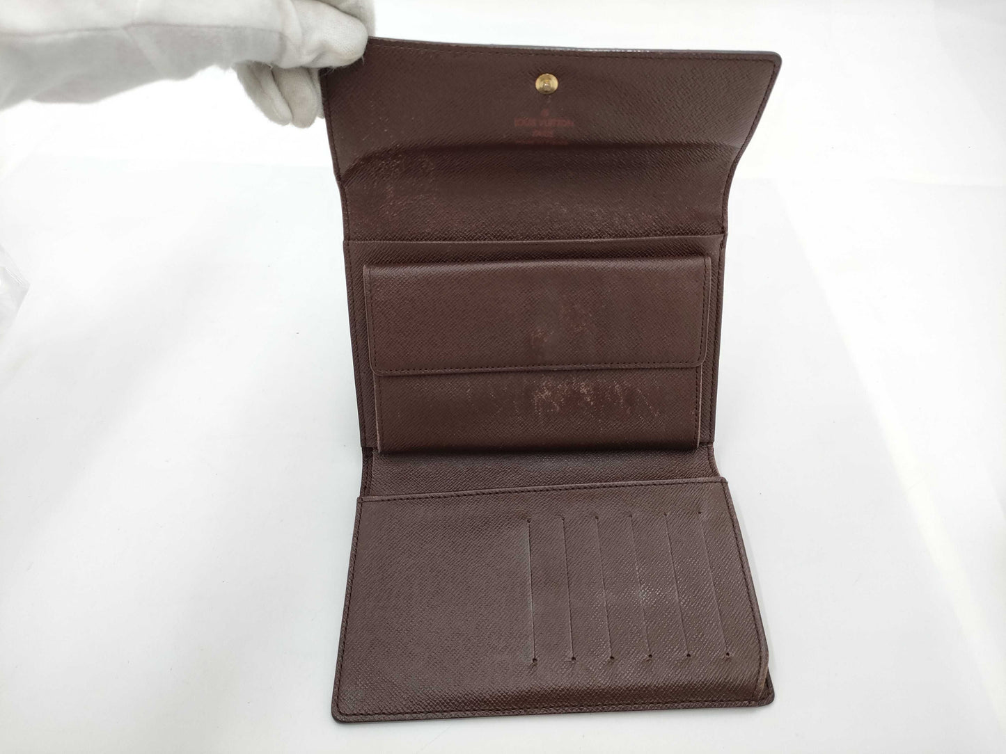 LOUIS VUITTON Damier N61202 Porte Torzole Etui Papier Wallet