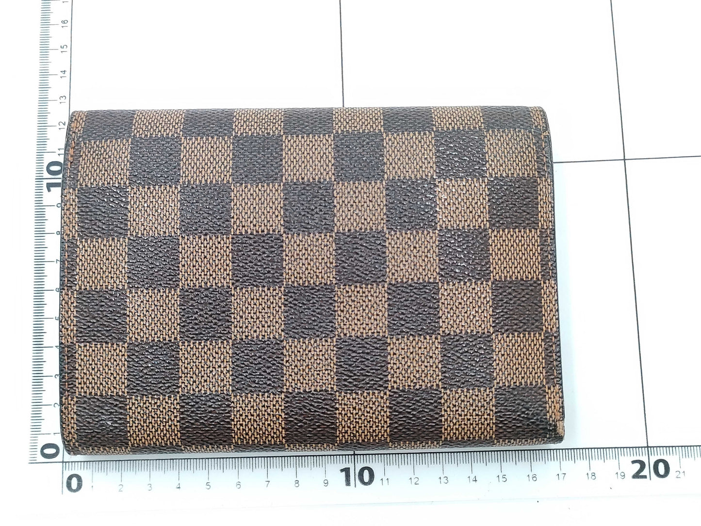 LOUIS VUITTON Damier N61202 Porte Torzole Etui Papier Wallet