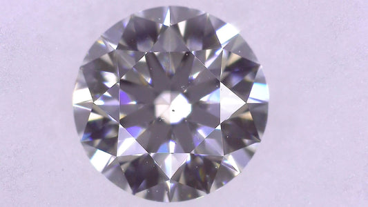 0.344ct F VS-2 EXCELLENT/EX/VG HC STRONG BLUE NATURAL 4.49-4.54X2.78mm Car Engraved with GIA Ray Ton Diamond Loose