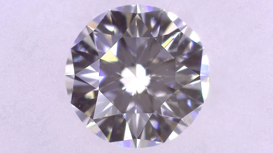0.435ct F VS-2 VERY GOOD/VG/VG STRONG BLUE NATURAL 4.96-4.98X2.98mm Diamond Loose